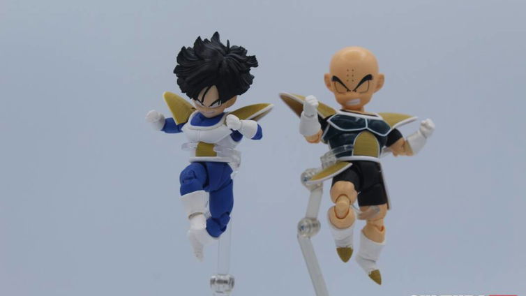 Immagine di Gohan e Crilin Battle Clothes, Recensione delle figure dalla saga di Namecc