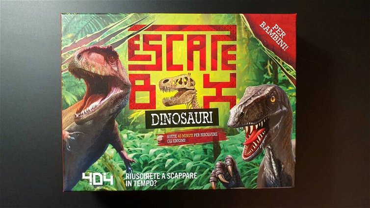 Immagine di Escape Box Dinosauri, recensione: