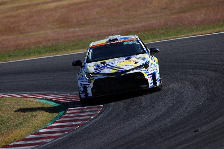 Immagine di La Toyota Corolla GR a idrogeno corre in Giappone