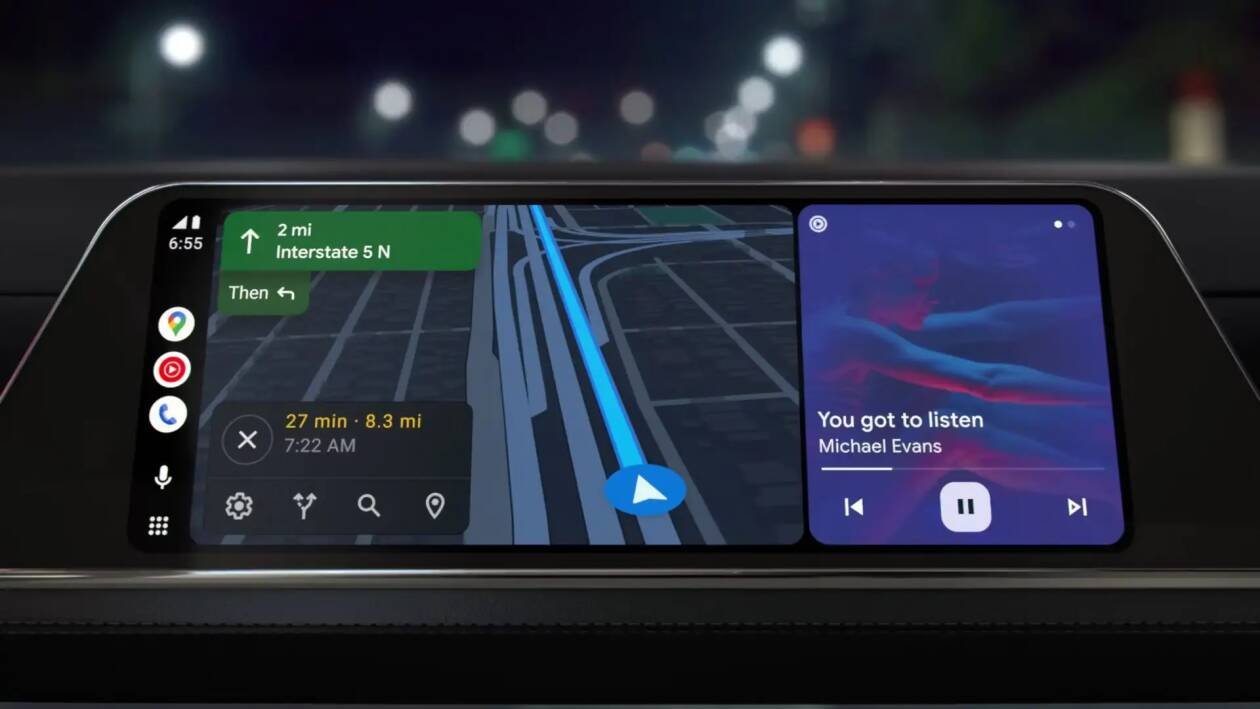 Immagine di Android Auto è tutto nuovo: schermo diviso e tre inedite funzioni
