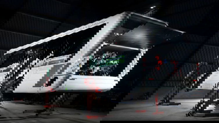 Immagine di Kleanbus, il kit di conversione per autobus elettrici