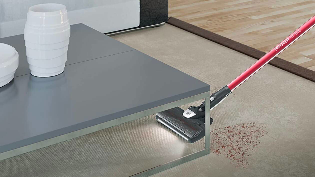 Immagine di Hoover H-Free 300: ottimo aspirapolvere senza fili in sconto del 29%!
