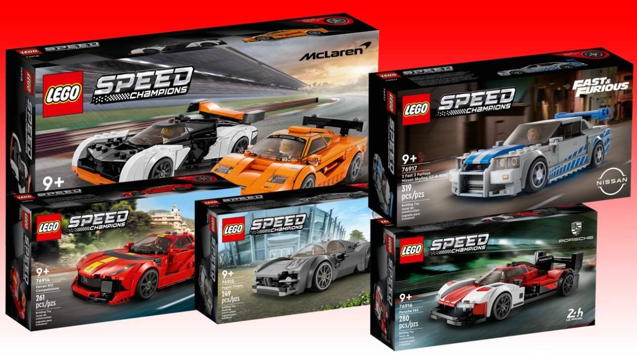 LEGO Speed Champions 2023: ecco la serie completa! - Tom's Hardware