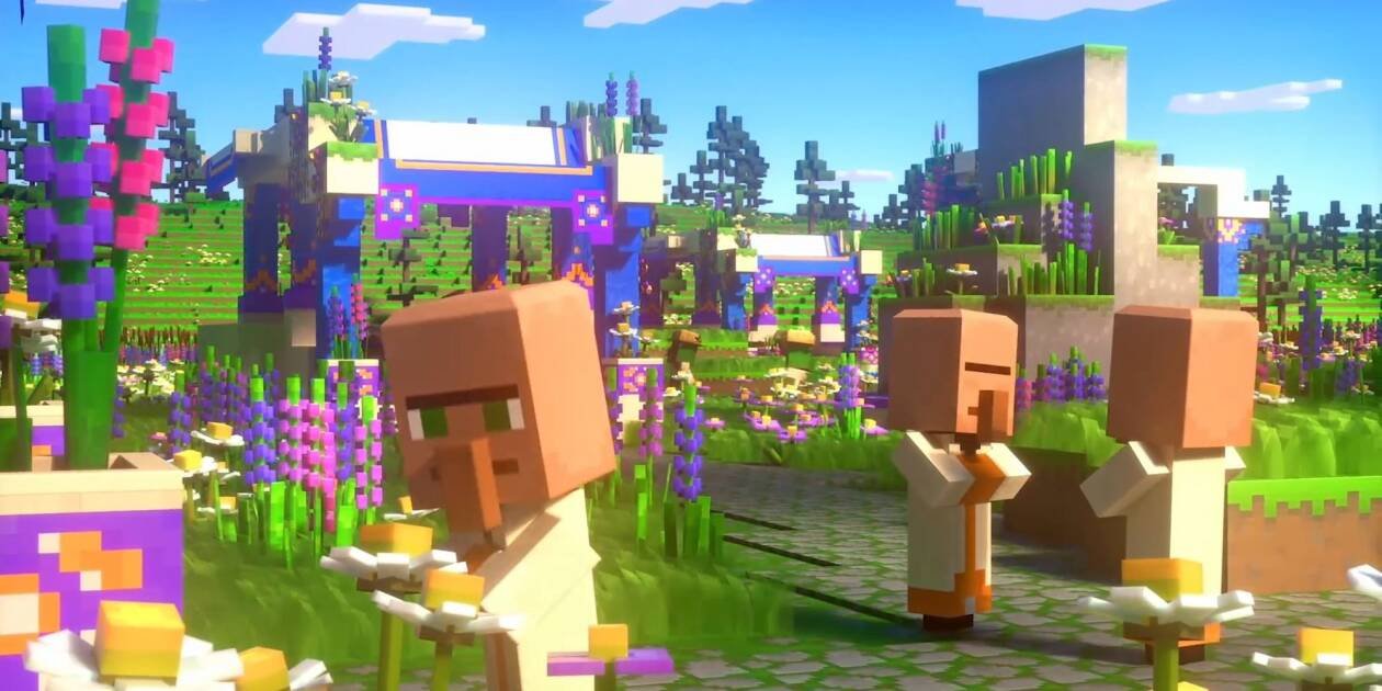 Immagine di Minecraft Legends, il PVP sembra divertentissimo e abbiamo la data d'uscita!