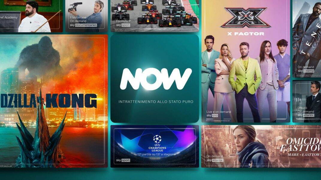 Immagine di NOW, cambia tutto! Piano con pubblicità, Premium e app aggiornata