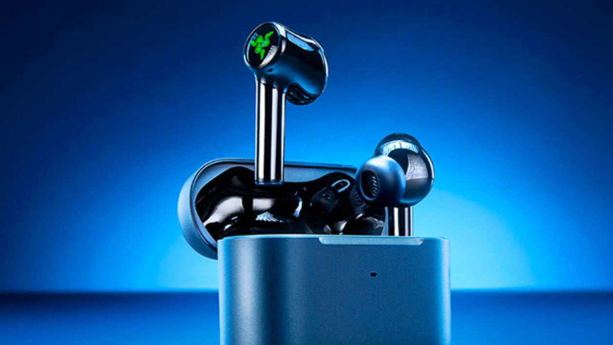 Immagine di Hammerhead, gli splendidi auricolari TWS di Razer in sconto del 57%!