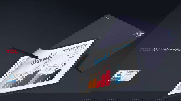 Immagine di TCL NXTPAPER 12 Pro e TCL TAB 8 LE: tablet premium o compatto?