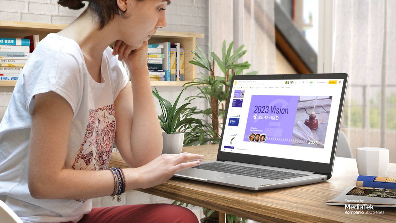 Immagine di IdeaPad Slim 3 Gen 2 è il Chromebook ideale per studio e lavoro