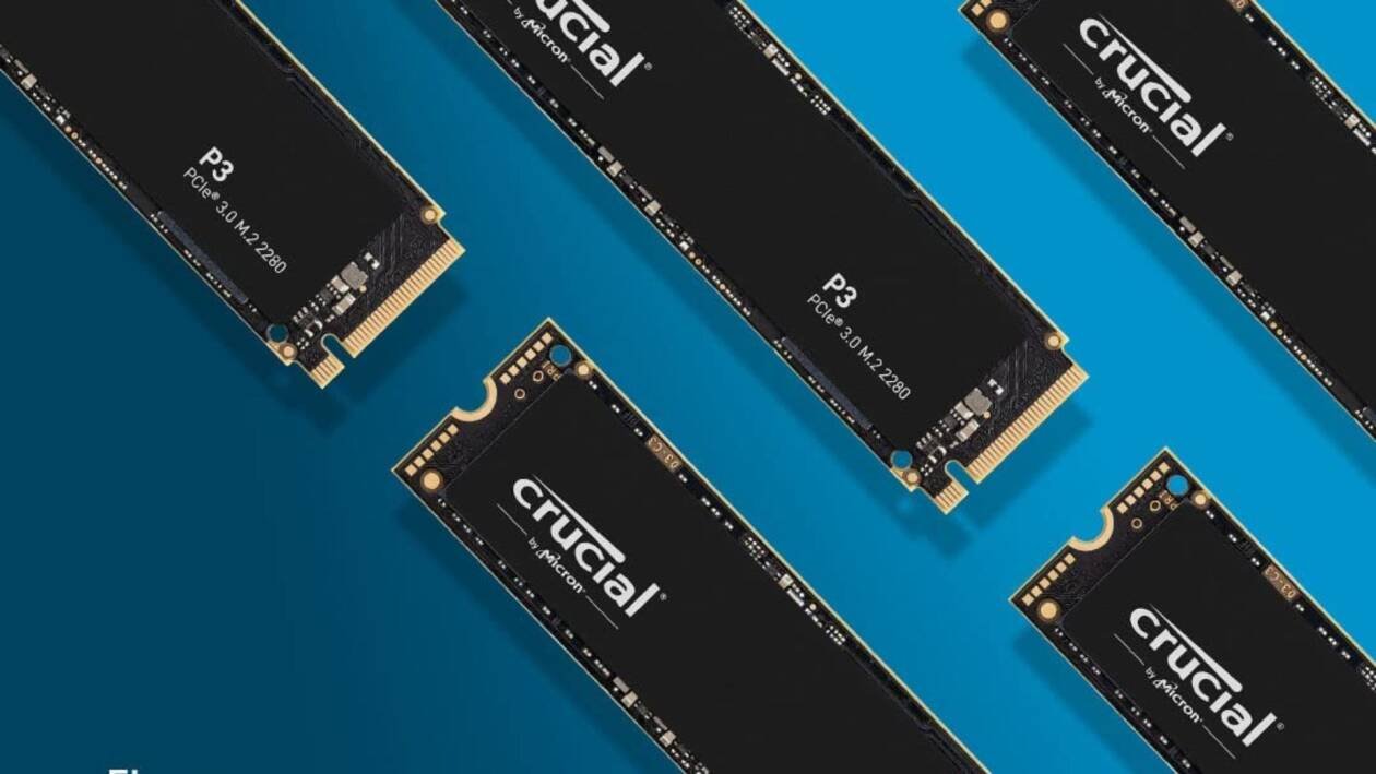 Immagine di SSD NVMe Crucial P3 da 2TB al prezzo più basso di sempre su Amazon!