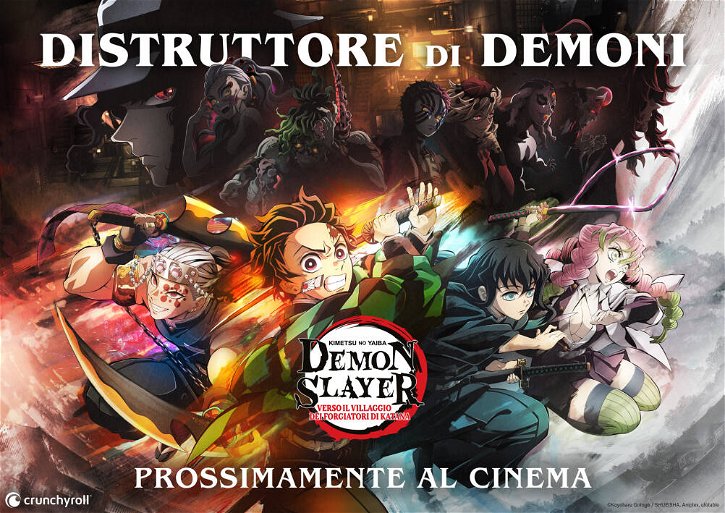 Immagine di Demon Slayer 3 in anteprima nei cinema italiani: data e trailer
