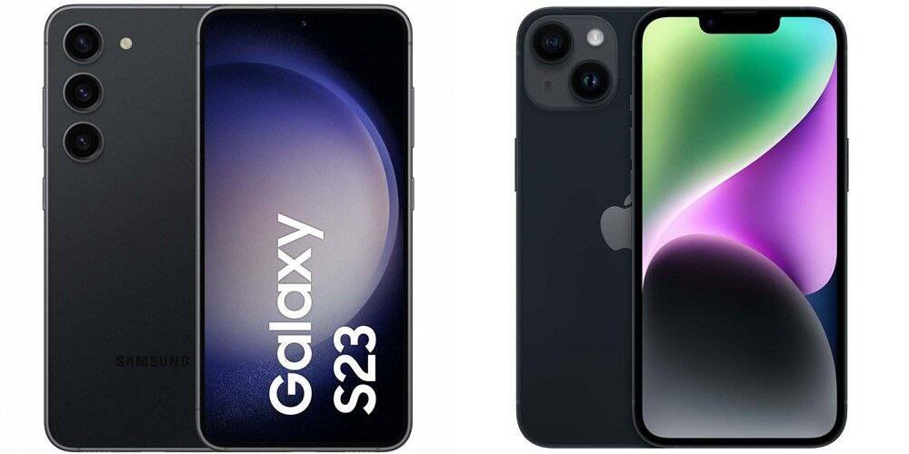 Immagine di Samsung Galaxy S23 vs Apple iPhone 14: mai stati così simili