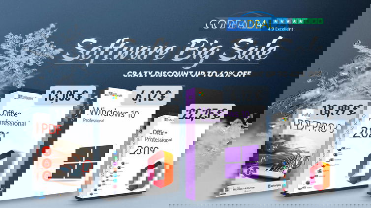 Immagine di Dove comprare Windows 10, Office e altri software? Grandi sconti per gli Office Software Sale di GoDeal24