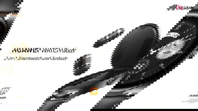 Immagine di Huawei Watch Buds, arriva in Italia il sorprendente smartwatch con auricolari integrati