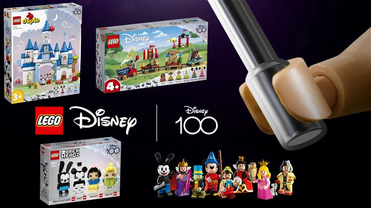 Immagine di LEGO: ecco i set che celebrano i 100 anni di Disney