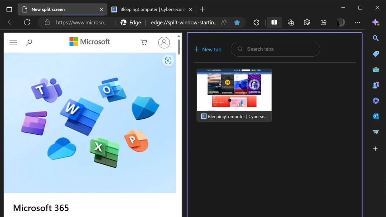 Immagine di Microsoft Edge, una novità svolta il multitasking: come provarla