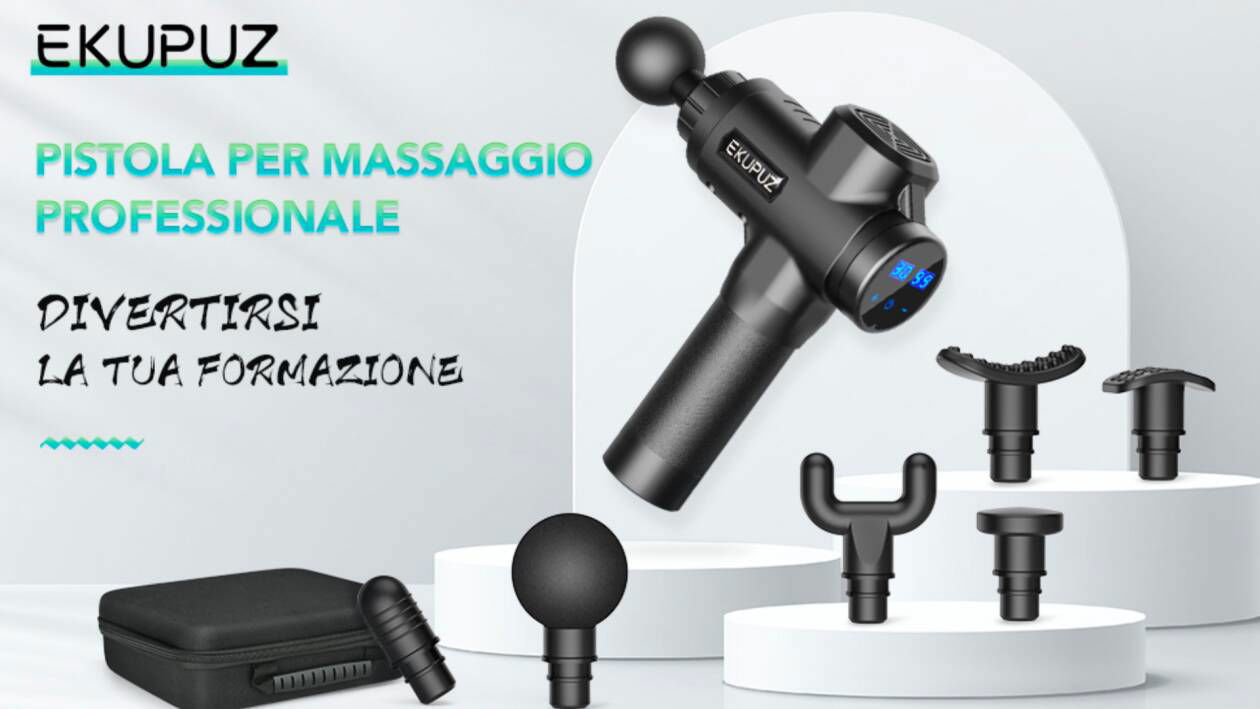 Immagine di Crollo di prezzo per questa ottima pistola massaggiante: -63%!