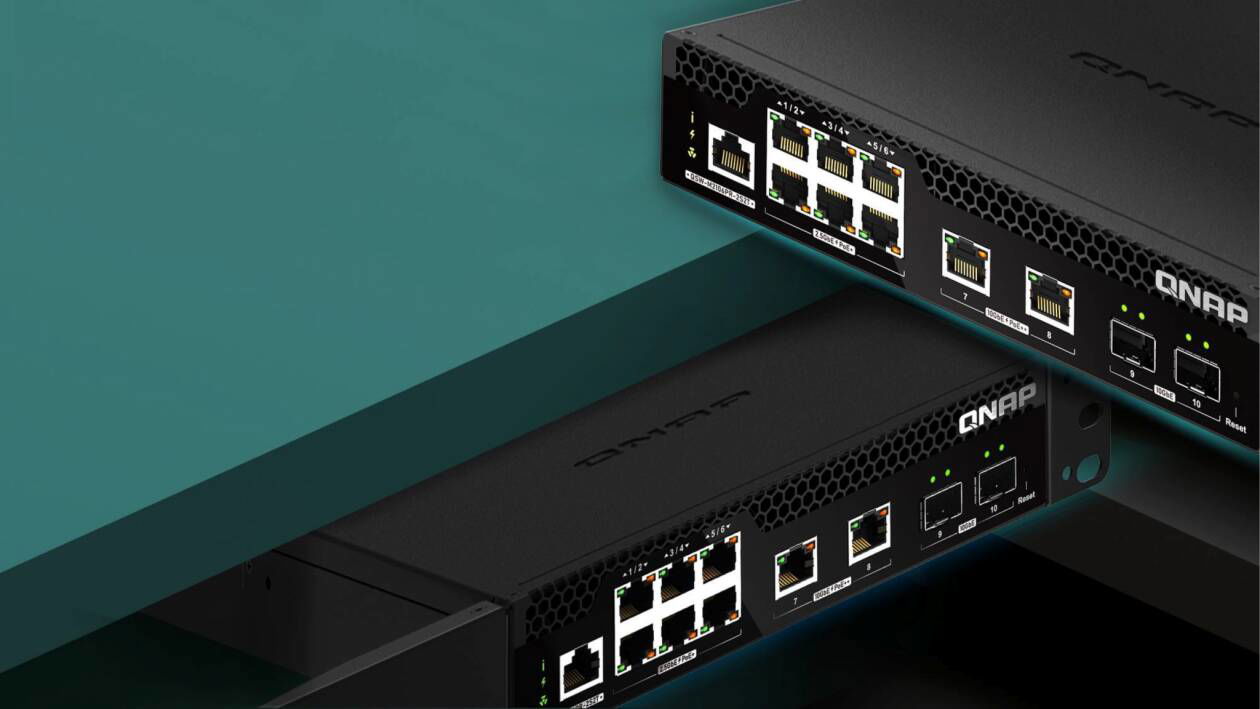 Immagine di QNAP lancia un nuovo switch gestito PoE++ da 90 watt