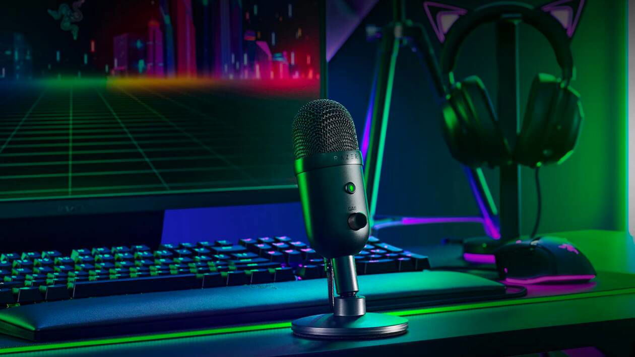 Immagine di Razer Seiren V2 X: uno dei migliori microfoni da streamer a meno di 60€!
