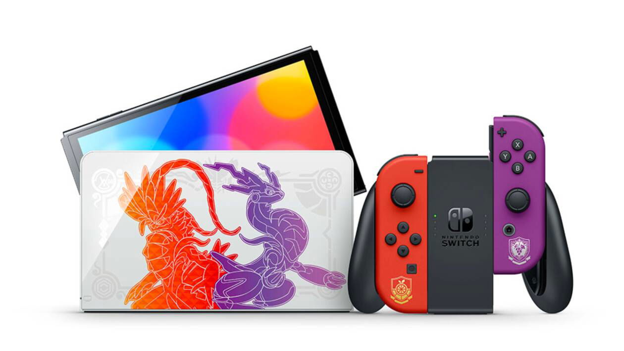 Immagine di Switch OLED: la splendida edizione dedicata a Pokémon Scarlatto e Violetto è in sconto!