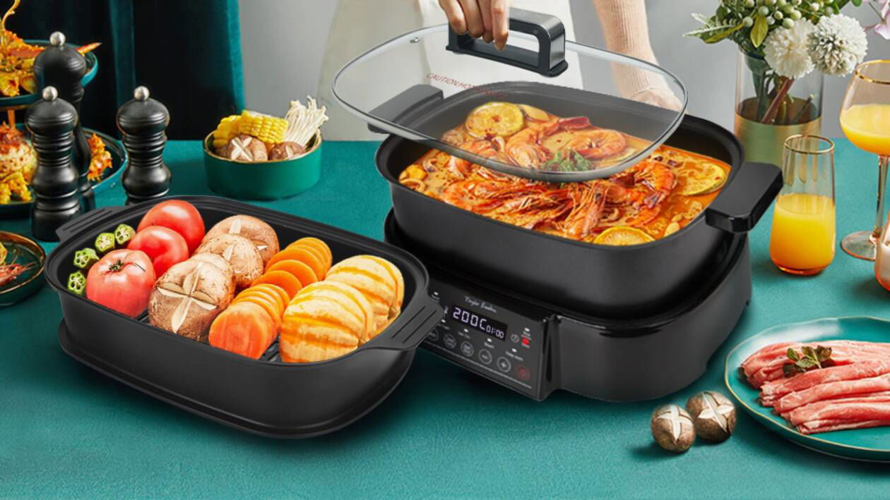 Immagine di Questa vaporiera elettrica è eccezionale, cuoce di tutto e costa meno di 100€!