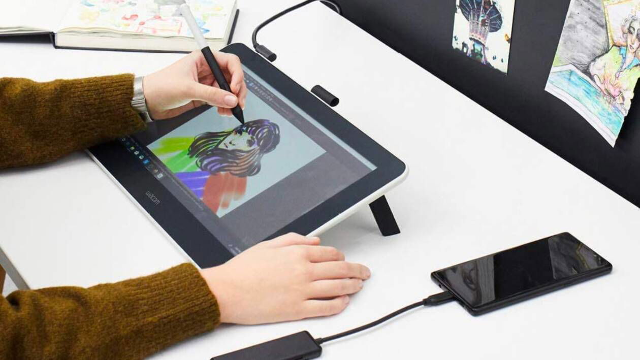 Immagine di Wacom One Creative: ottima tavoletta grafica a meno di 290€!