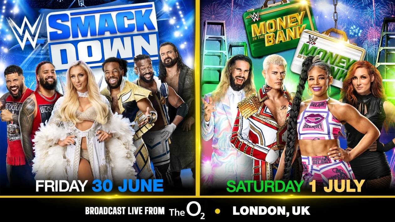 Immagine di WWE SmackDown: la puntata prima di Money in The Bank sarà a Londra