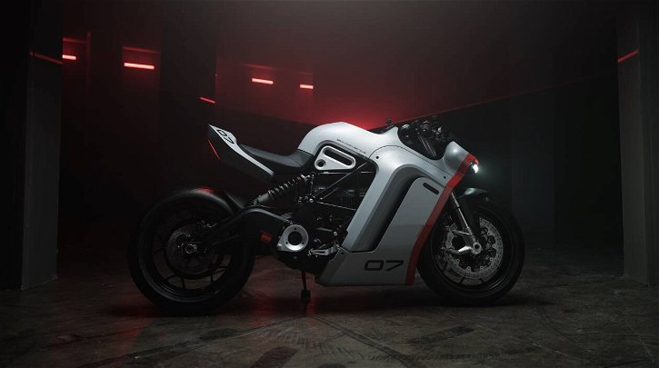 Immagine di Zero SR-X, il concept della moto elettrica del futuro