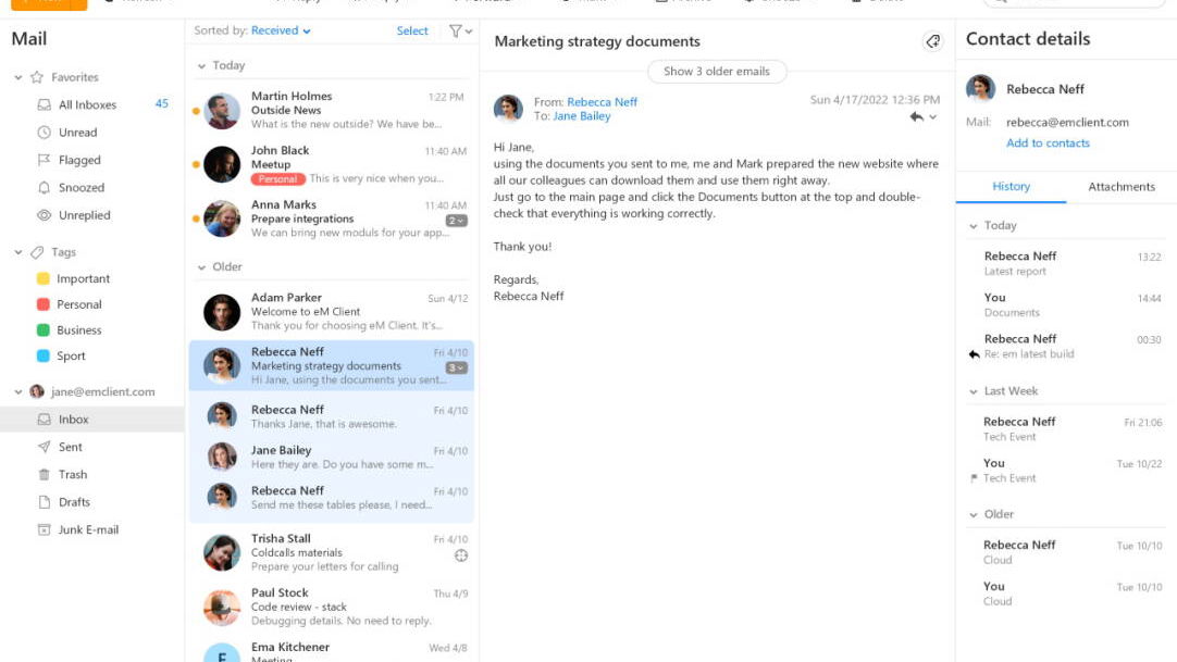 Immagine di Lasciate perdere il browser, iniziate a usare eM Client