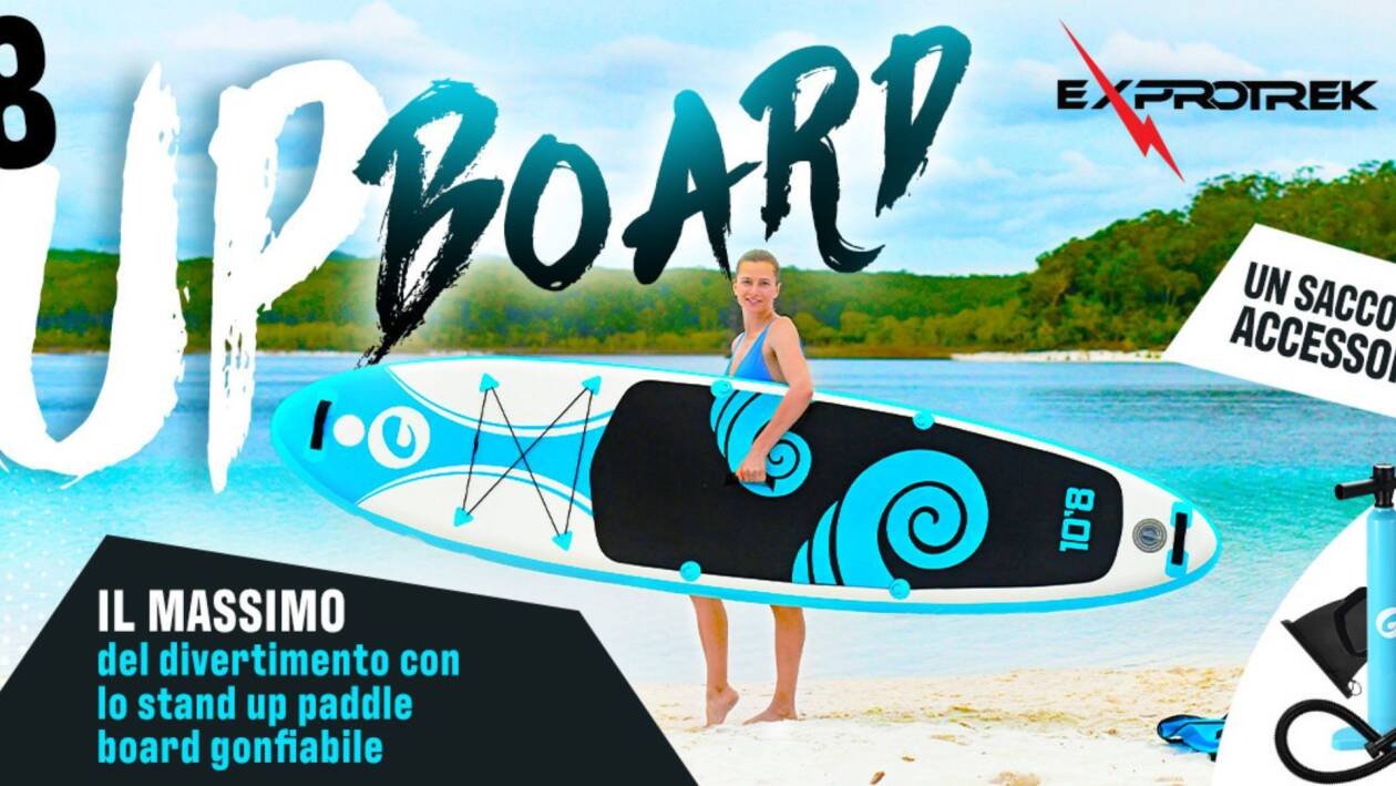 Immagine di Preparati all'estate con questa paddle board in sconto del 43%!