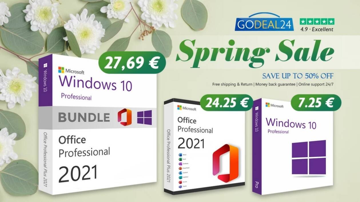 Immagine di Maggiore efficienza con Office 2021 e Windows 11 a partire da 13€ su GoDeal24