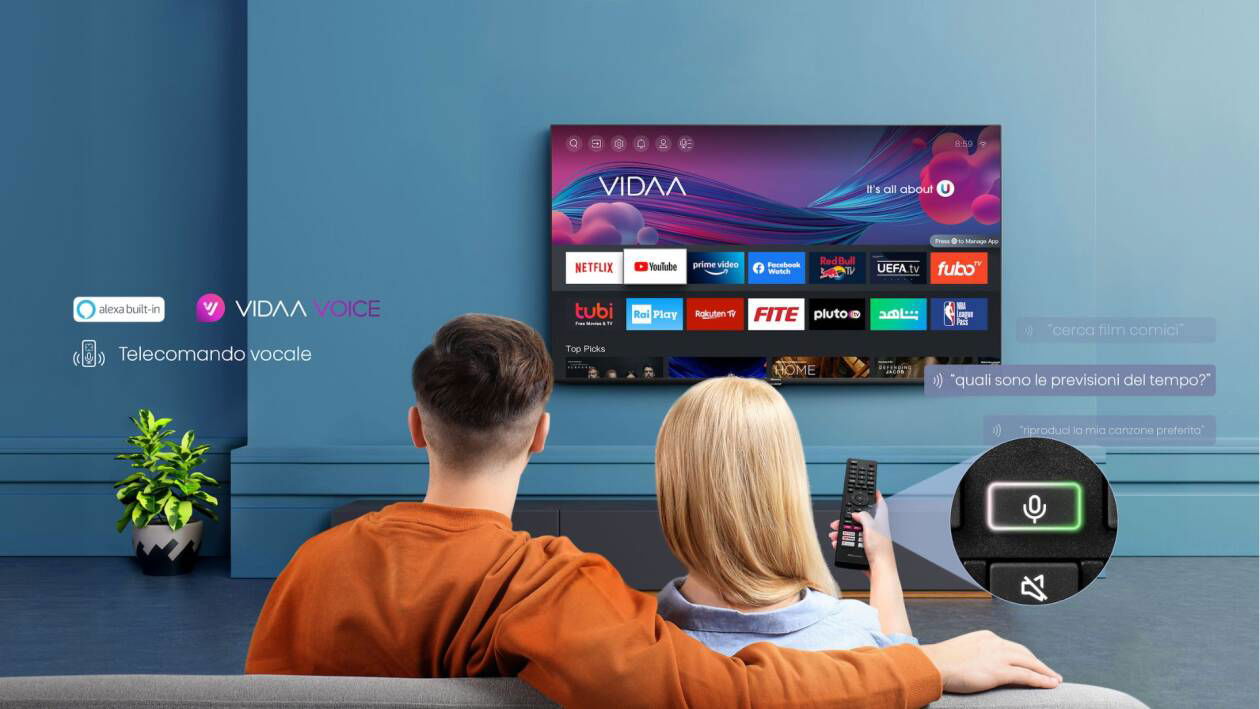 Immagine di Questa TV QLED da 50" oggi costa solo 329€! 45% di sconto