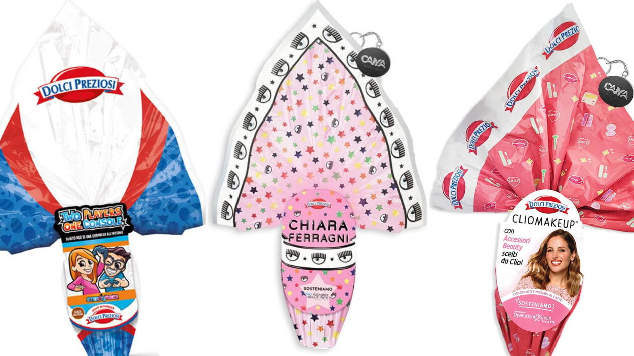 Immagine di Pasqua: le uova di cioccolato firmate dagli influencer