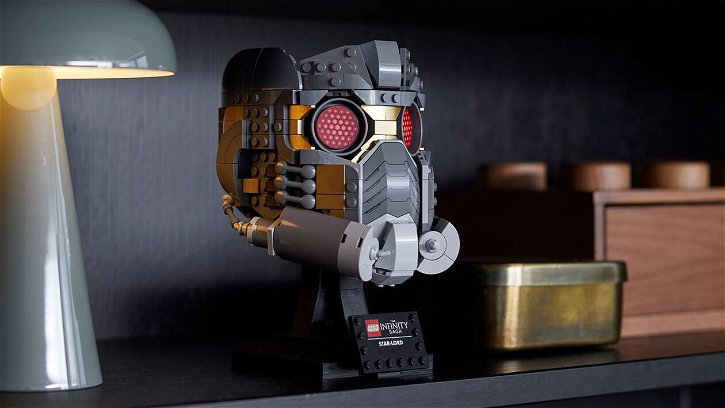 Immagine di Guardiani della Galassia: ordina ora il set Lego dedicato al casco di Star-Lord!