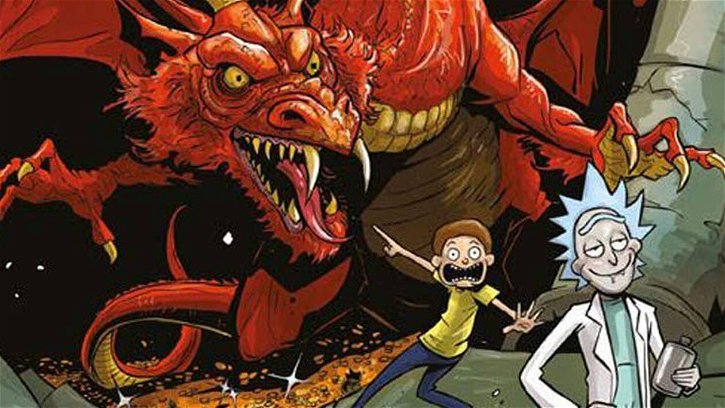 Immagine di Rick and Morty + Dungeons & Dragons?! Scopri l'improbabile crossover a fumetti!