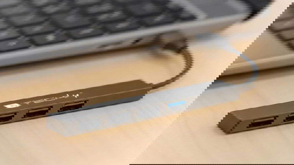 Immagine di Dispositivi da connettere e sempre meno porte USB? La soluzione sono gli hub USB TECHly