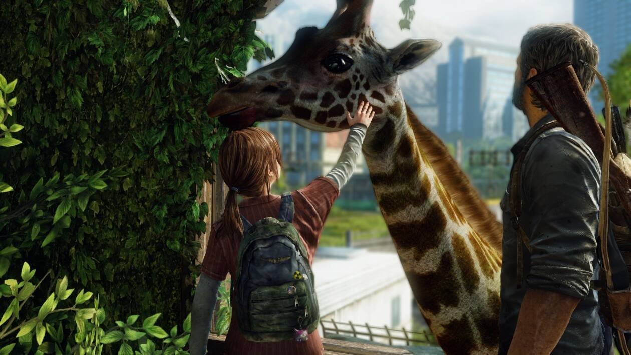 Immagine di C'era una vera giraffa sul set di The Last of Us, ci credereste?