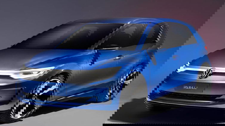 Immagine di Volkswagen svela il concept di ID.2all, la nuova Golf elettrica