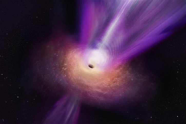 Immagine di Un'immagine del buco nero mai vista prima