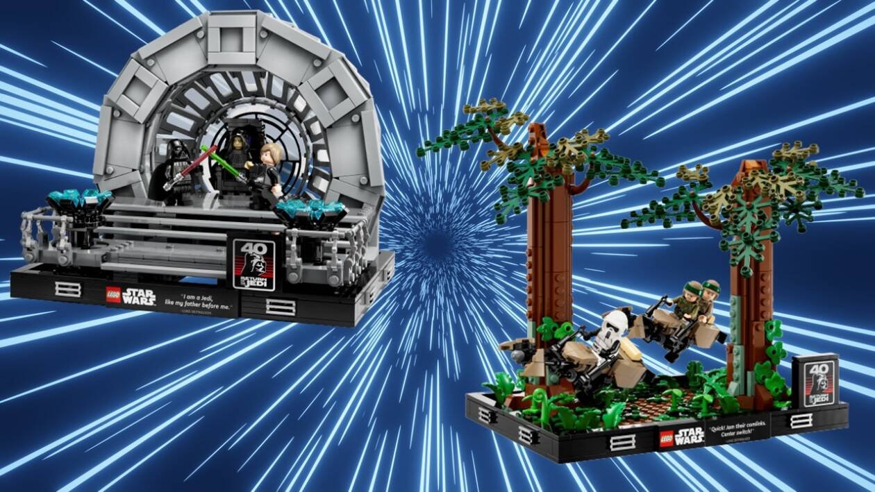 Immagine di Due nuovi diorama LEGO Star Wars per i 40 anni di Star Wars: il Ritorno dello Jedi