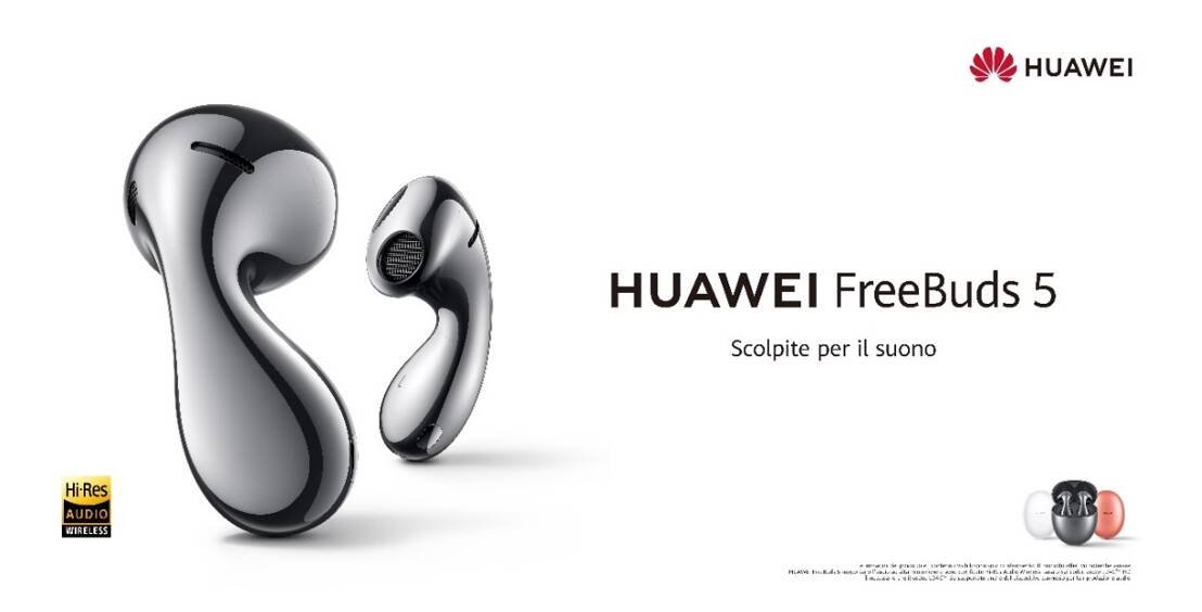Immagine di Huawei FreeBuds 5, omaggio e sconto del 10% con questo codice!