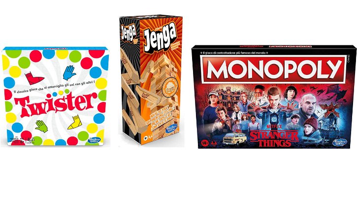 Immagine di Monopoly, Twister, Jenga: giochi da tavolo classici in sconto fino al 51%!