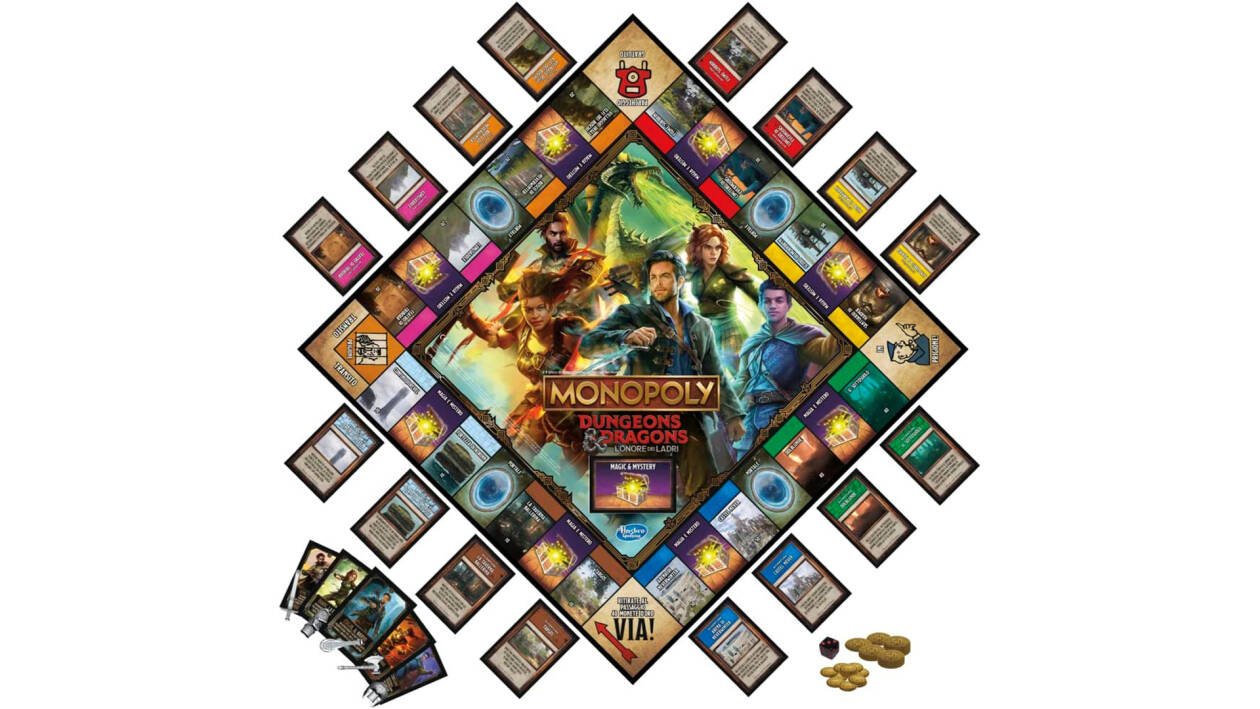 Immagine di Dungeons & Dragons: L'onore dei Ladri: disponibile il nuovissimo Monopoly a tema!
