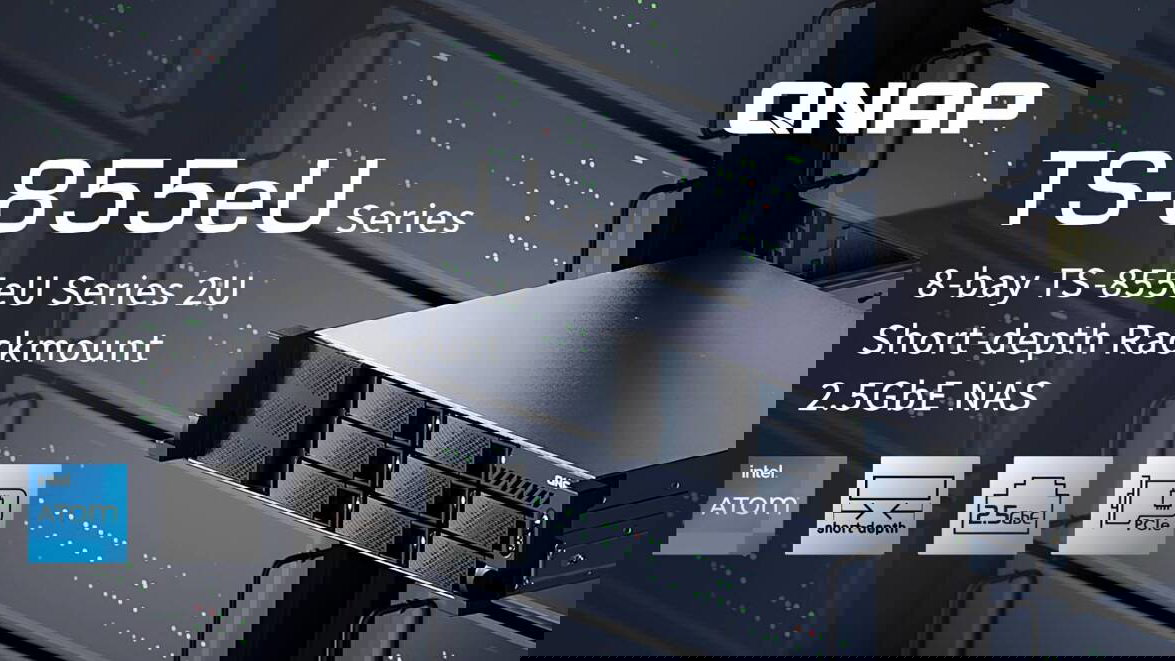 Immagine di Una nuova serie di Nas in formato rack 2U da QNAP