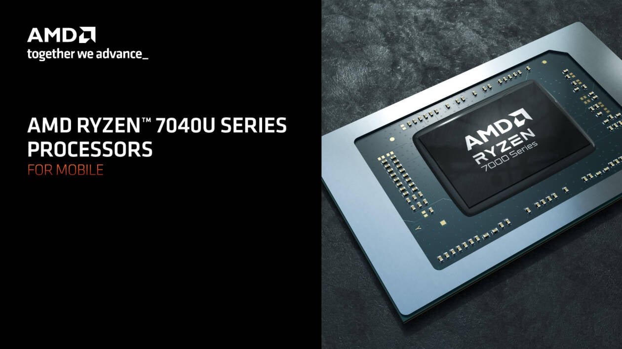 Immagine di AMD Ryzen 7040U, ufficiali i primi chip con architettura XDNA per l'AI