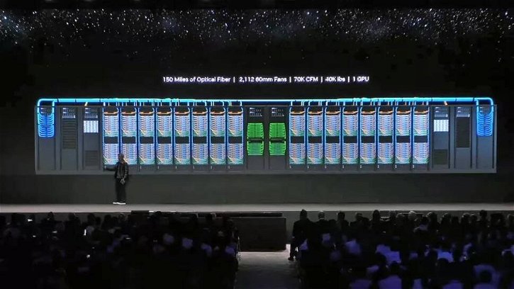 Immagine di Nvidia svela il super computer DGX GH200 dedicato all'Intelligenza Artificiale