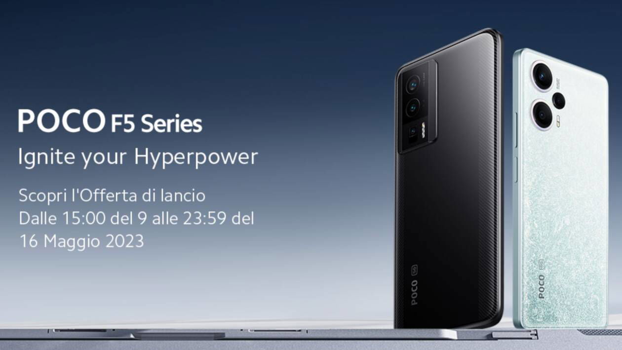 Immagine di Offerte di lancio Poco F5, sconti fino a 130€