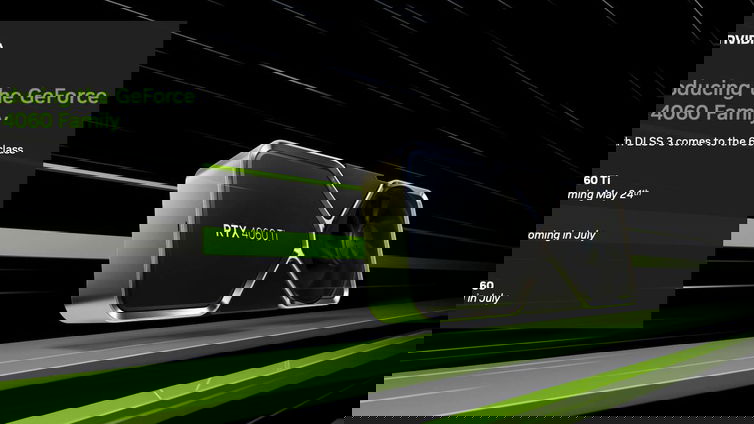 Immagine di NVIDIA RTX 4060 Ti e RTX 4060 ufficiali, si parte da 335 euro