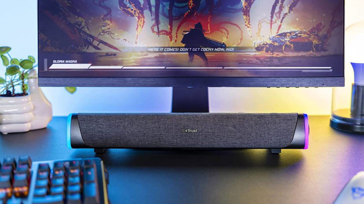 Immagine di Questa soundbar da gaming è compatta, potente e costa appena 26€!