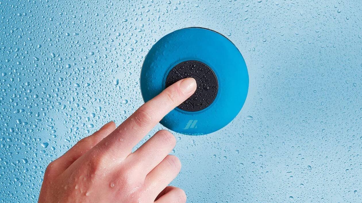 Immagine di Questo piccolo speaker sta impazzando su TikTok! Perfetto per la doccia, costa meno di 10€!