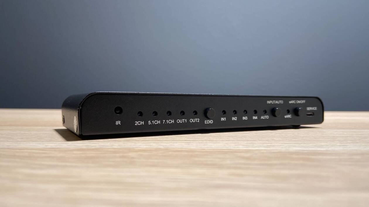 Immagine di Switch HDMI 2.0 Techly con eARC, soluzione versatile per chi ha una soundbar